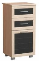 Тумба Уголок школьника (дуб беленный-венге-туя светлая (Марибель) ) в Гурзуф от производителя 