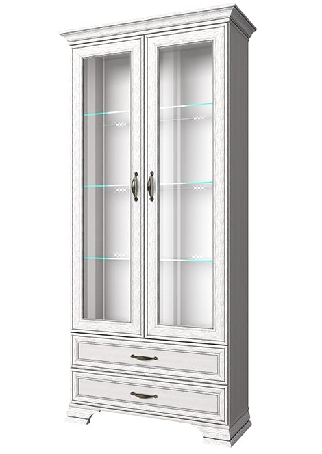 Фото Шкаф с витриной 2V2S Тиффани (Tiffany) от производителя Анрэкс в Гурзуф по цене 34 770 ₽