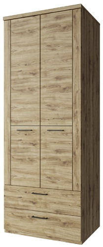 Фото Шкаф 2DG2S Дорсет (Doorset) (80) двухдверный от производителя Анрэкс в Гурзуф по цене 25 870 ₽
