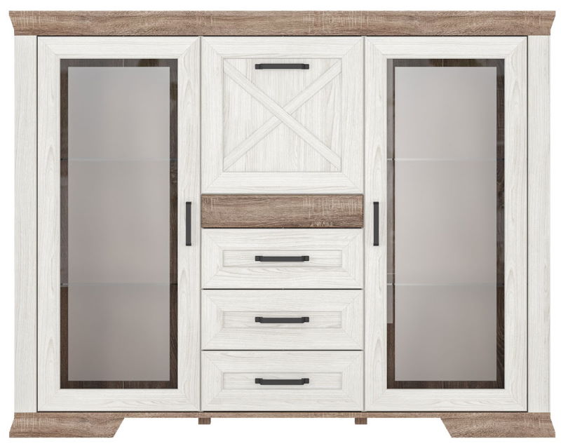 Фото Тумба Marselle KOM2W3S1K от производителя Black Red White (БРВ) в Гурзуф по цене 44 750 ₽