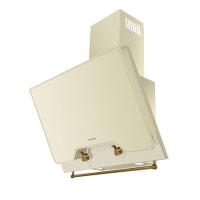 Вытяжка наклонная Retro Quadr 60 (600х470хh775(995)) (Материал Металл/Стекло , Цвет Черный/Черный) в Гурзуф от производителя 