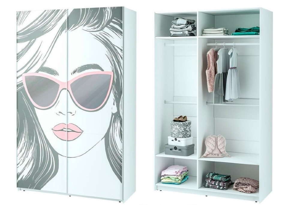 Фото Шкаф-купе Мемори ШКК-01 (2 двери) от производителя Мебелони в Гурзуф по цене 44 540 ₽