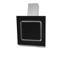 Вытяжка наклонная Avon 60 (596х457хh908(1158)) (Материал Металл/Стекло , Цвет Металлик/Черный) в Гурзуф от производителя 