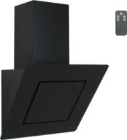 Вытяжка наклонная Camellia 160 (600х465хh880(1280)) (Материал Металл/Стекло , Цвет Черный/Черный) в Гурзуф от производителя 