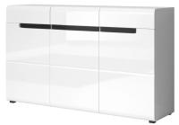 Комод-3D3S typ 43 Hektor (белый ламинат-белый глянец (Helvetia) ) в Гурзуф от производителя 