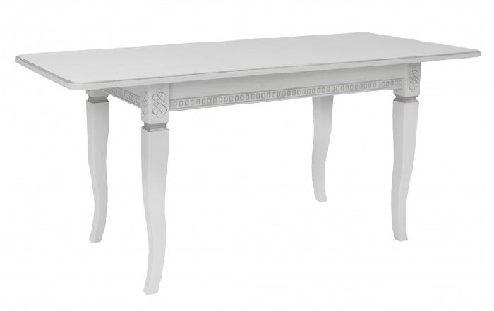 Стол обеденный Leset Дакота 2Р (№4 массив дерева, мдф шпон-слоновая кость патина золото,  слоновая кость патина золото (Импэкс) )