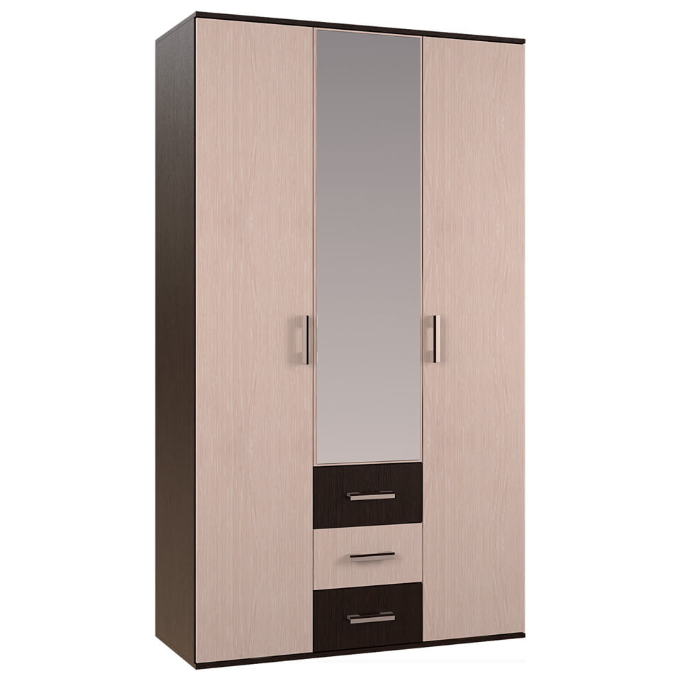 Фото Шкаф Белла (120) трехдверный  от производителя БТС  в Гурзуф по цене 13 310 ₽