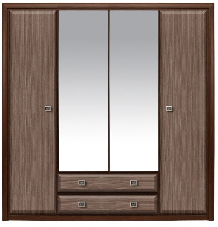 Фото Шкаф Коен SZF4D2S (214) четырехдверный от производителя Black Red White (БРВ) в Гурзуф по цене 60 370 ₽