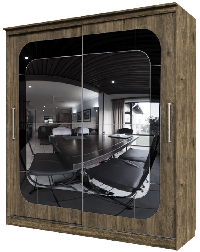 Фото Шкаф-купе №19 Инфинити (1,7 - 2 двери) от производителя SV-мебель в Гурзуф по цене 50 340 ₽