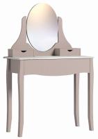 Стол туалетный Брауни (Brownie)-43 (лдсп, лдсп белый,  мокко, мокко-белый (Глазов) ) в Гурзуф от производителя 