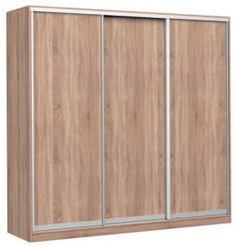 Фото Шкаф-купе Оскар 4.4 (2,22х0,6х2,3 - 3 двери) от производителя Мебель Маркет в Гурзуф по цене 58 140 ₽