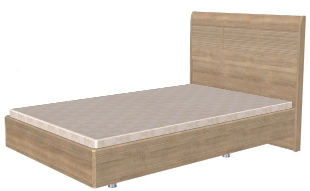 Фото Кровать односпальная Мелисса КР-2801 (СМ 120х200) с ламельным основанием от производителя Лером в Гурзуф по цене 30 480 ₽