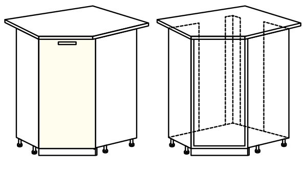 Фото Кухня Диана-4 (ЛДСП) шкаф-стол 860 (ШНУ-1) в Гурзуф по цене 2 960 ₽ от производителя Фант-мебель, код товара 2000002089445, 2000002089452, 2000002089469, 2000002089476, 2000002089483, 2000002089490 шт Фото Кухня Диана-4 (ЛДСП) шкаф-стол 860 (ШНУ-1) от производителя Фант-мебель в Гурзуф по цене 2 960 ₽