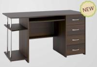 Стол компьютерный ДВК Комфорт-5 (лдсп, лдсп-венге,  венге, дуб молочный (ДВК) ) в Гурзуф от производителя 