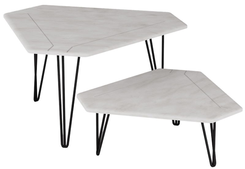 Фото Стол журнальный Тет-а-тет (2шт) от производителя Калифорния в Гурзуф по цене 9 420 ₽