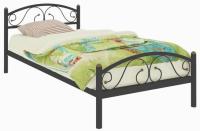 Фото metallicheskie-krovati кровать односпальная вероника plus (см 90х190) трубка металл производитель Милсон