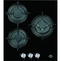 Варочная поверхность газовая 3-х комф. PG-452 (450х510) (Материал Стеклокерамика , Цвет Черный) в Гурзуф от производителя 