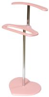 Вешалка детская Сердечко (розовый-хром (Калифорния) ) в Гурзуф от производителя 