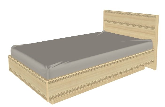 Фото Кровать двуспальная Карина КР-1002 (СМ 140х200) с подъемным механизмом от производителя Лером в Гурзуф по цене 37 480 ₽