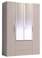 Шкаф Брауни (Brownie)-555 (160) четырехдверный (мокко, мокко-белый,(Глазов)) в Гурзуф от производителя 