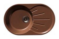 Мойка Granfest GF-R750L (ГР 750х460хh200) (шир.ящ.min 450) (Цвет мойки серый ) в Гурзуф от производителя в интернет магазине Планета Комфорта Мойка Granfest GF-R750L (ГР 750х460хh200) (шир.ящ.min 450) (Цвет мойки серый ) в Гурзуф от производителя