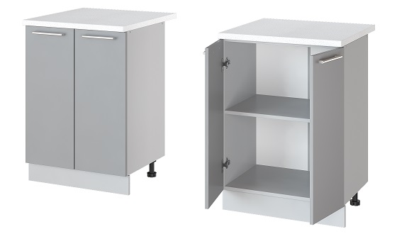 Фото Кухня Бронкс стол-рабочий Н-60 от производителя Леко в Гурзуф по цене 4 420 ₽