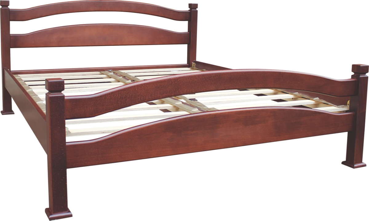 Фото Кровать односпальная №6 (бук) (СМ 90х200) основание ламелии от производителя Алина мебель в Гурзуф по цене 19 360 ₽