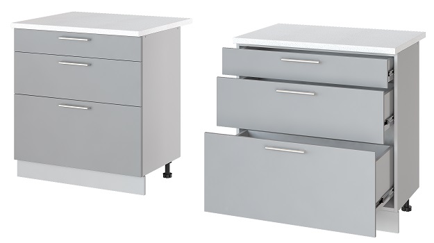 Фото Кухня Бронкс стол-рабочий Н-83 в Гурзуф по цене 9 630 ₽ от производителя Леко, код товара 2000001720851, 2000001720868, 2000001720875, 2000001720882 шт Фото Кухня Бронкс стол-рабочий Н-83 от производителя Леко в Гурзуф по цене 9 630 ₽