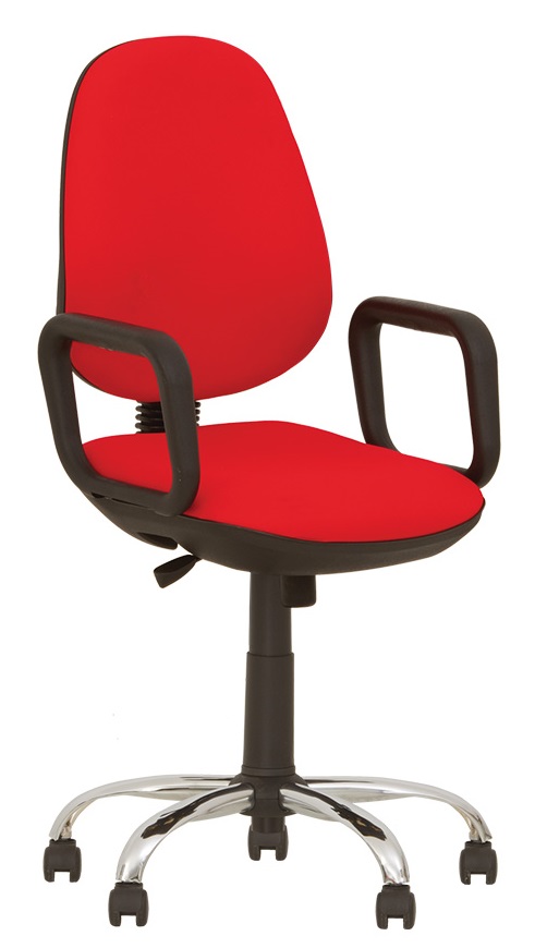 Фото Кресло для персонала Комфорт (Comfort) GTS active 1 (хром RU) от производителя Новый стиль в Гурзуф по цене 8 880 ₽