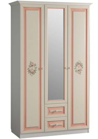 Фото Шкаф Алиса (129) трехдверный с ящиками  от производителя Мебельсон в Гурзуф по цене 44 770 ₽