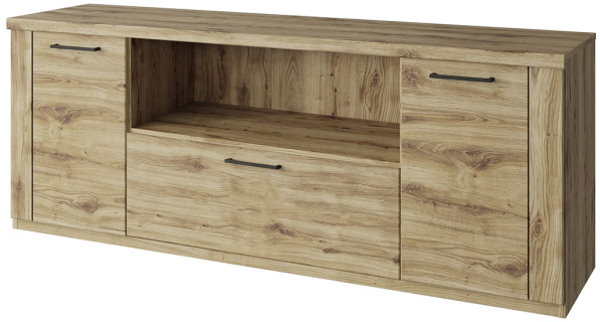 Фото Тумба RTV 2D1SN B Дорсет (Doorset) от производителя Анрэкс в Гурзуф по цене 15 950 ₽