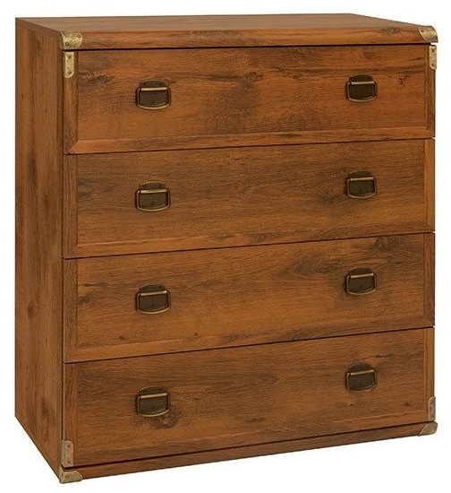 Фото Комод Индиана JKOM4S/80 от производителя Black Red White (БРВ) в Гурзуф по цене 20 080 ₽