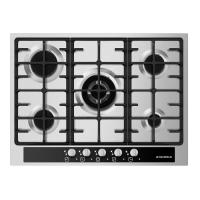 Варочная поверхность газовая 4-х комф. MGHS 64 74 (590х520) (Материал Металл , Цвет Металлик) в Гурзуф от производителя 