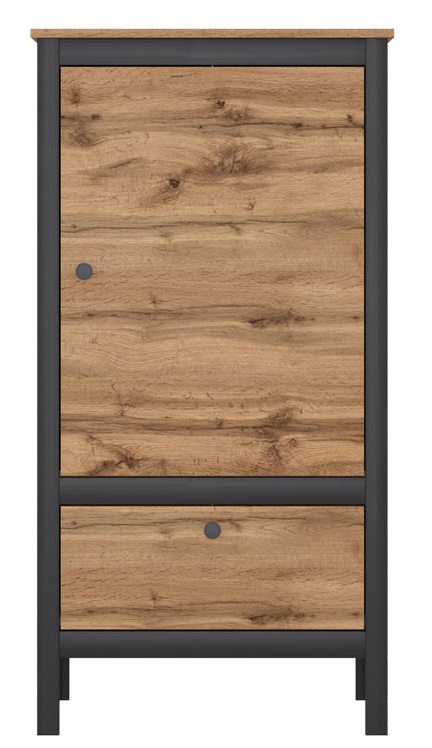 Фото Шкаф Loft REG1D1S/60 от производителя Black Red White (БРВ) в Гурзуф по цене 12 940 ₽