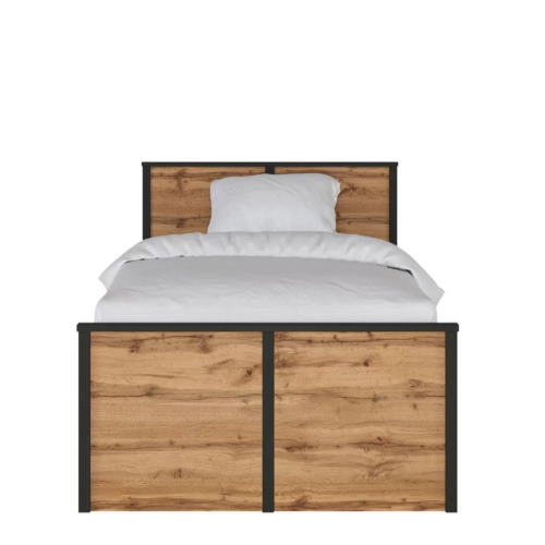 Фото Кровать односпальная Loft LOZ120x200 (СМ 120х200) с основанием от производителя Black Red White (БРВ) в Гурзуф по цене 15 910 ₽